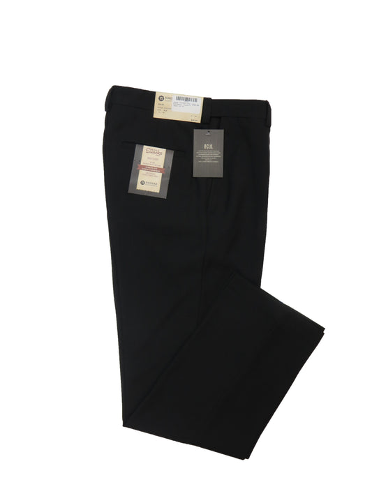 Haggar | IDC0500 | Eco Stria Slacks – Classic Fit | Black