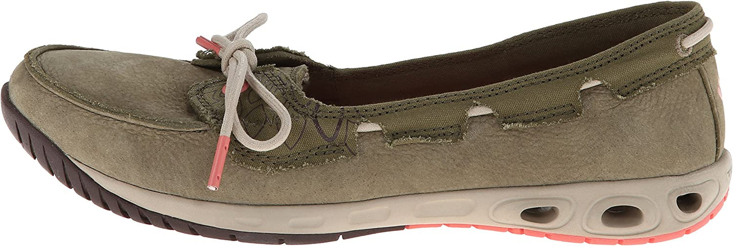 Women's | Columbia | BL4434-334 | Sunvent Boat | Olive Brown, Hot Coral