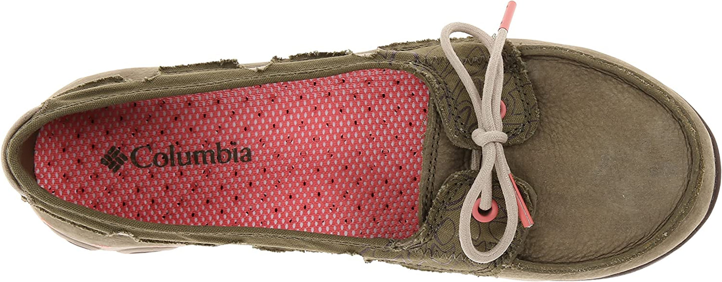 Women's | Columbia | BL4434-334 | Sunvent Boat | Olive Brown, Hot Coral