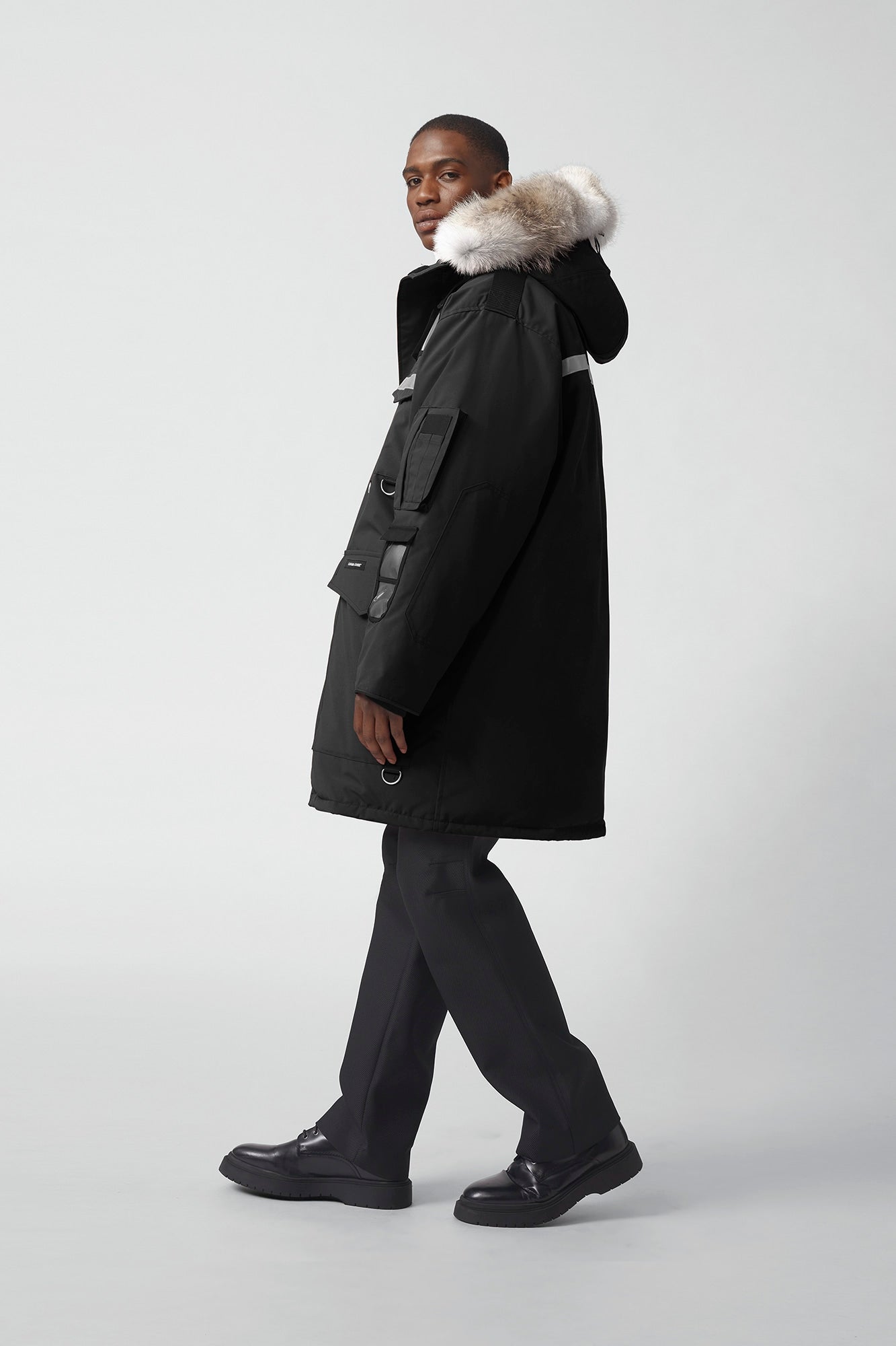 Men s Canada Goose 8501M Resolute Parka Black H.R. Lash