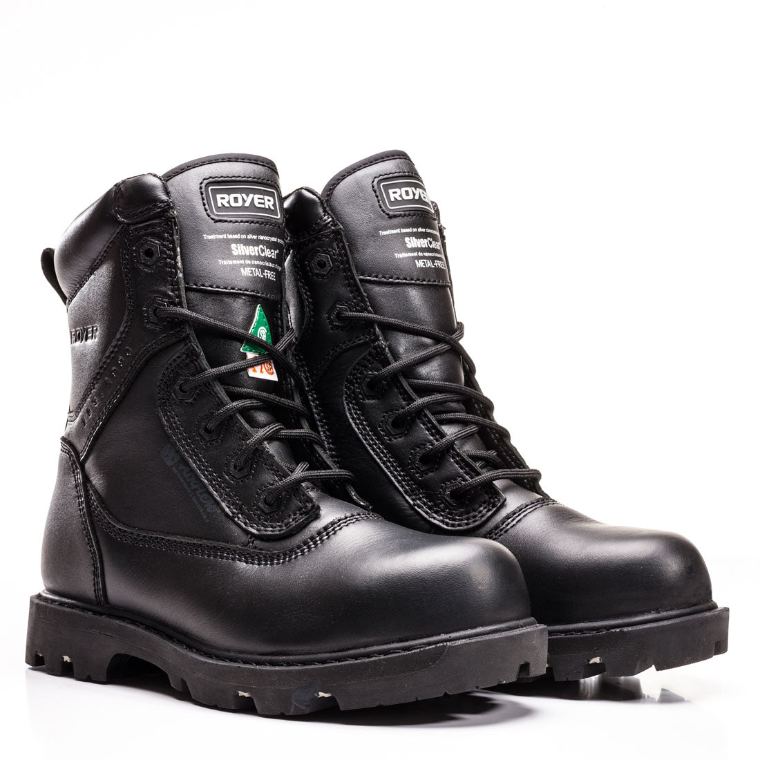 Men s Royer 10 8604 8 FLX Work Boot Black H.R. Lash
