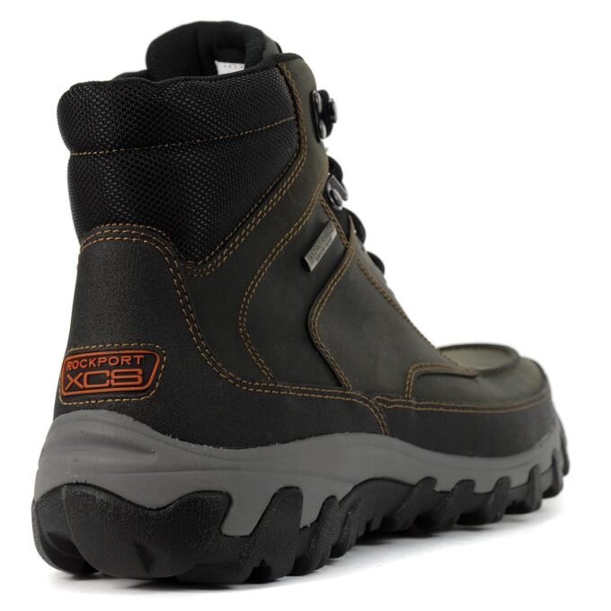 Men s Rockport V82267 CSP Moc Toe Boot Castlerock Grey H.R. Lash