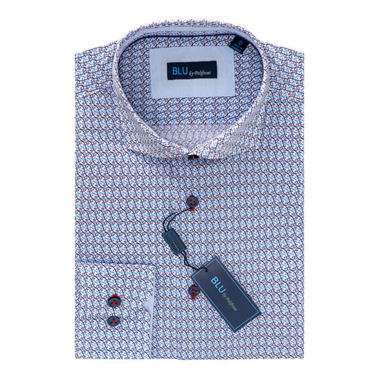 Men's | Blu by Polifroni | B2349205 | Sport Shirt | Burgundy