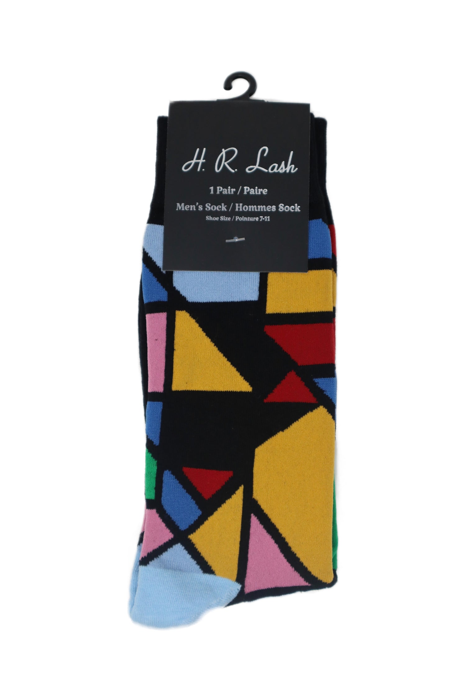 H.R. Lash | FS109 | Fun Socks | Multi Tile