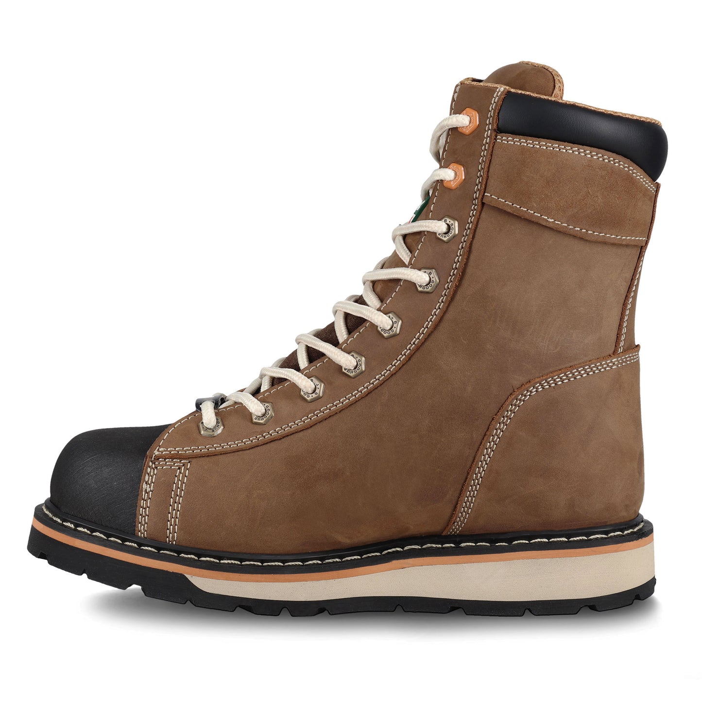 Men's | J. B. Goodhue | 07889 | 8' Rigger Work Boot | Brown