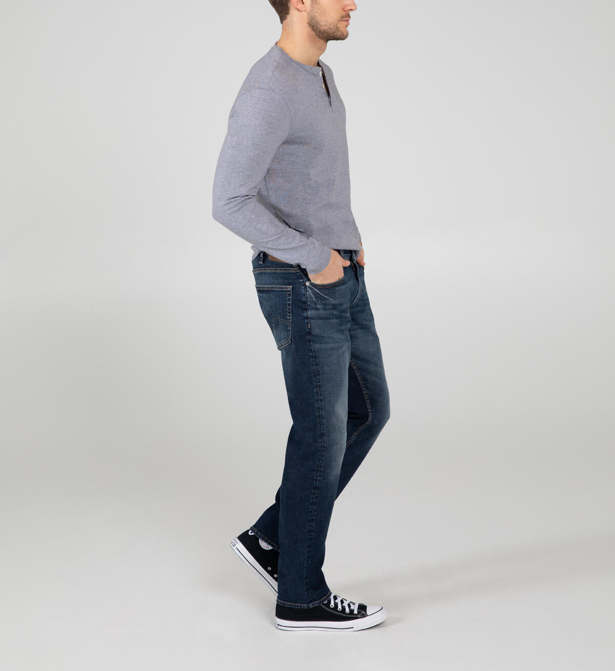 Men's | Silver Jeans | M42977EDK412 | Eddie Relaxed Fit | Indigo