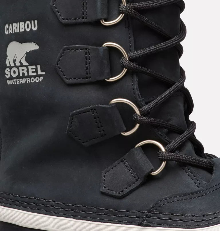 Women's | Sorel | NL1005-011 | Caribou | Black, Stone