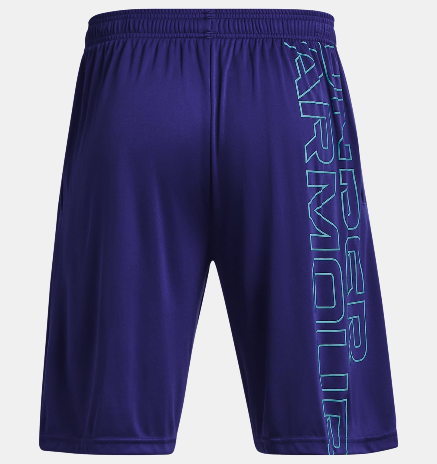 Men's | Under Armour | 1376943 | Tech Wordmark Graphic Shorts | Sonar Blue / Glacier Blue