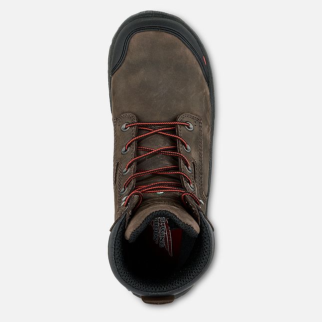 Men s Red Wing 3516 King Toe ADC 8 WP Metguard ST Brown H.R. Lash