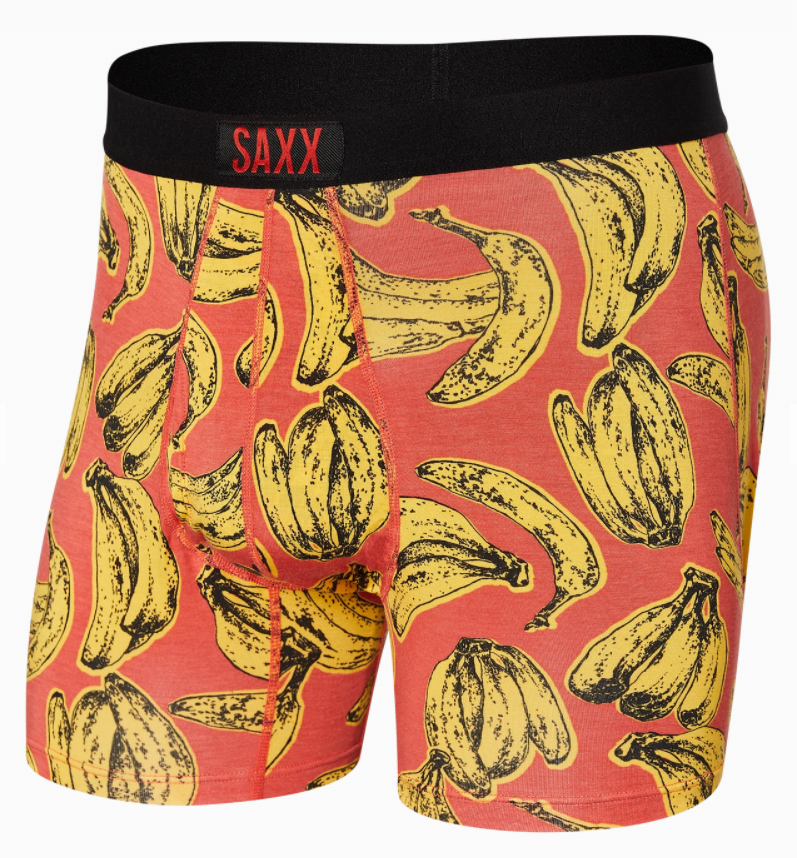 Men's | Saxx | SXBB30F | Ultra Boxer Brief | Banana Bunch / Mystic Red