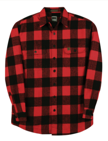 Men's | Big Bill | 121-384 | Brawny Flannel Shirt | Red – H.R. Lash