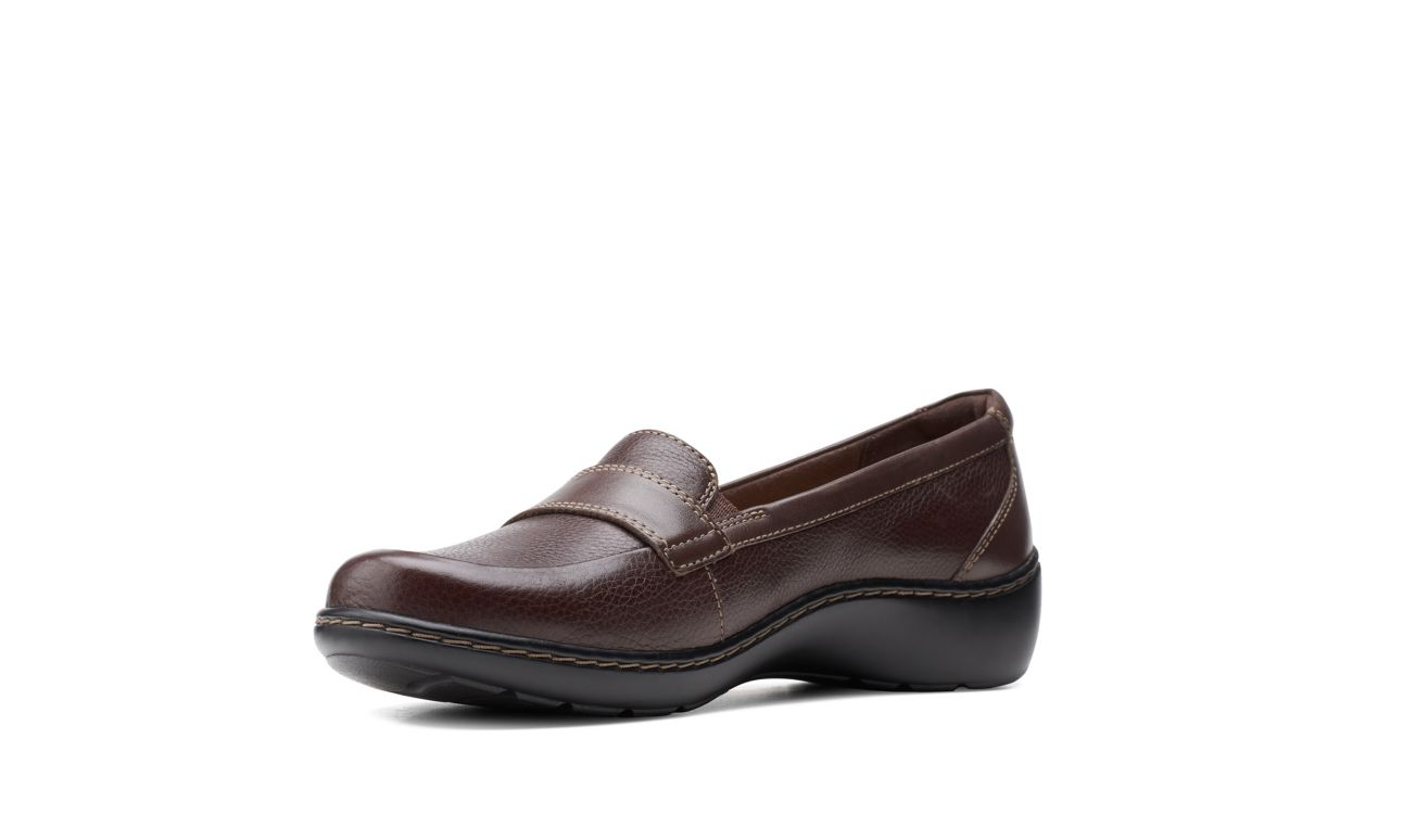 Women's | Clarks | 55782 | Cora Daisy | Brown Tumble