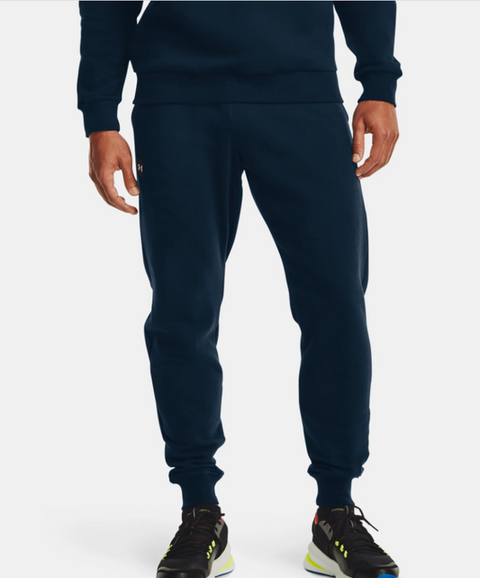 Men's | Under Armour | 1357128 | Rival Fleece Jogger | Academy / Onyx White