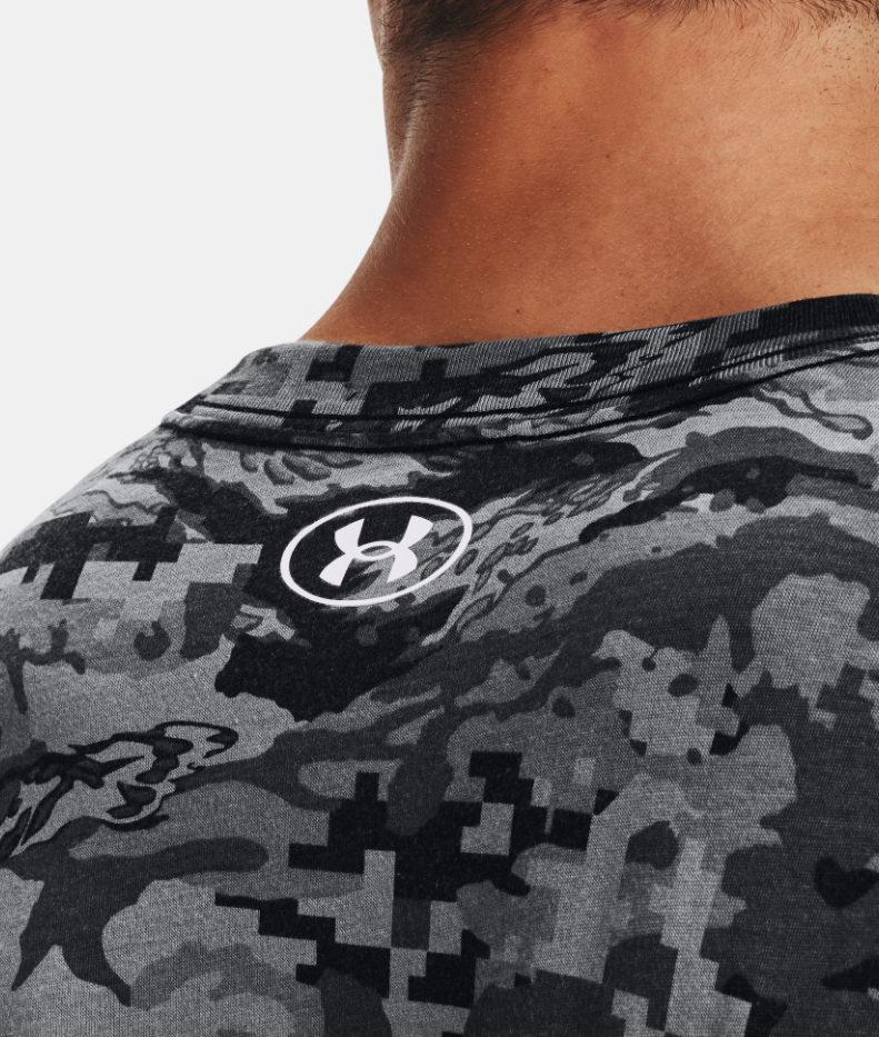 Men's | Under Armour | 1366466 | ABC Camo Long Sleeve | Black / White