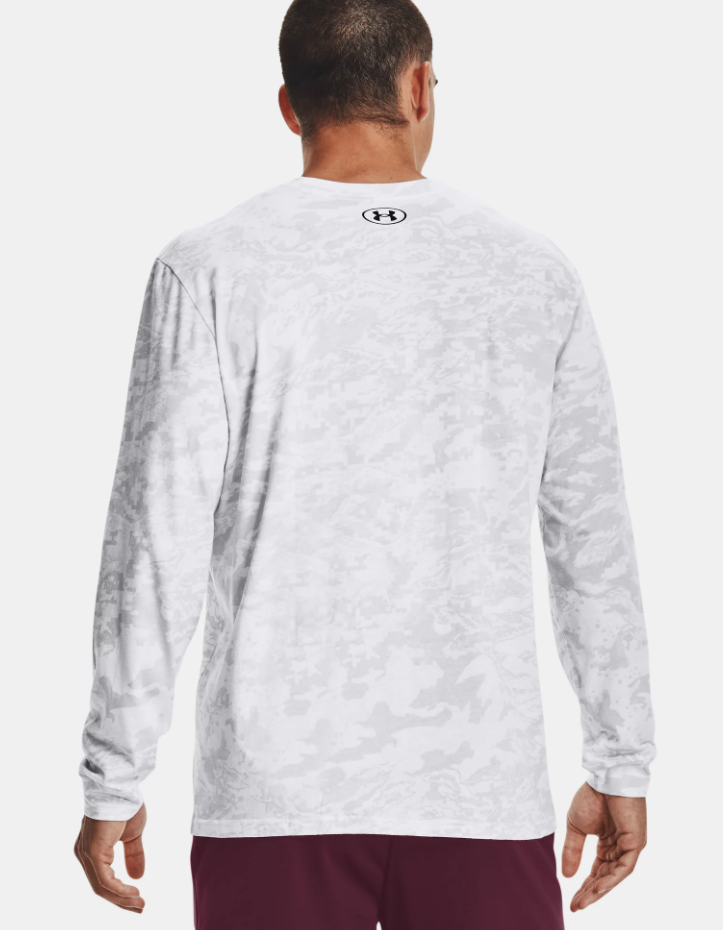 Men's | Under Armour | 1366466 | ABC Camo Long Sleeve | White / Black