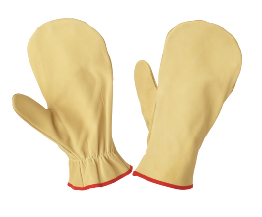 Tough Duck | G34312 | Unlined Leather Chopper Mitt | Gold