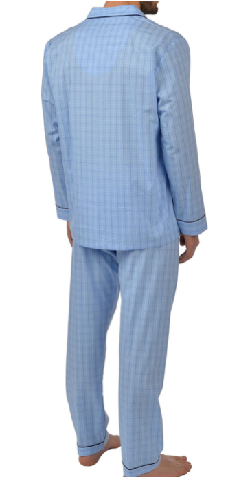 Majestic | 3062170 | Pajama Set | Blue Check