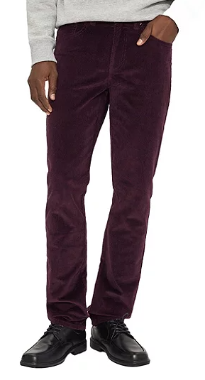 Men's | Lois | 1136-6408-07 | Brad Slim Corduroy | Vino