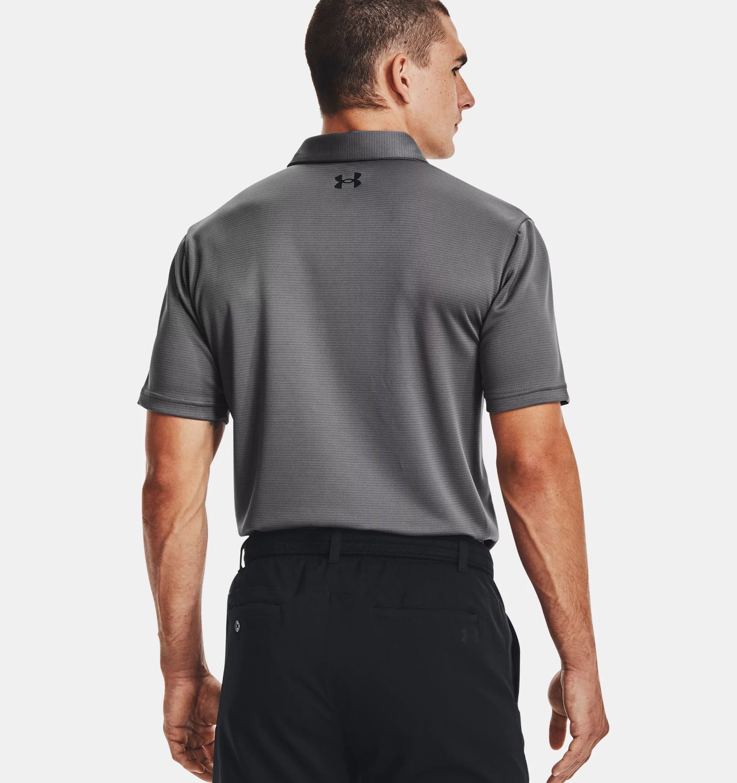 Men's | Under Armour | 1290140 | Tech Polo | Graphite / Black