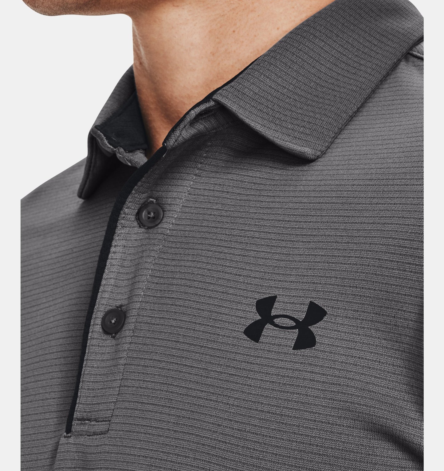 Men's | Under Armour | 1290140 | Tech Polo | Graphite / Black