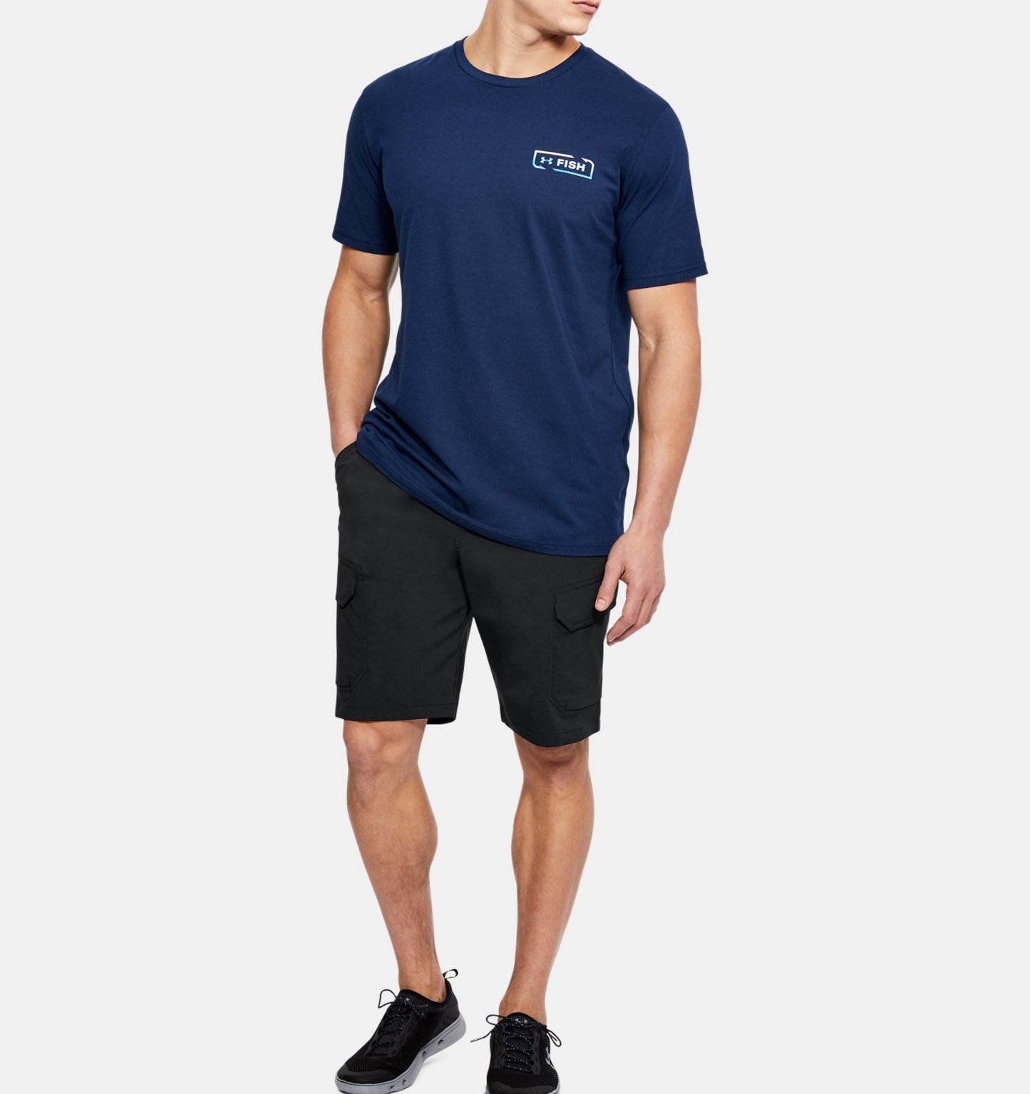 Men's | Under Armour | 1304649 | Fish Hunter Cargo Shorts | Black