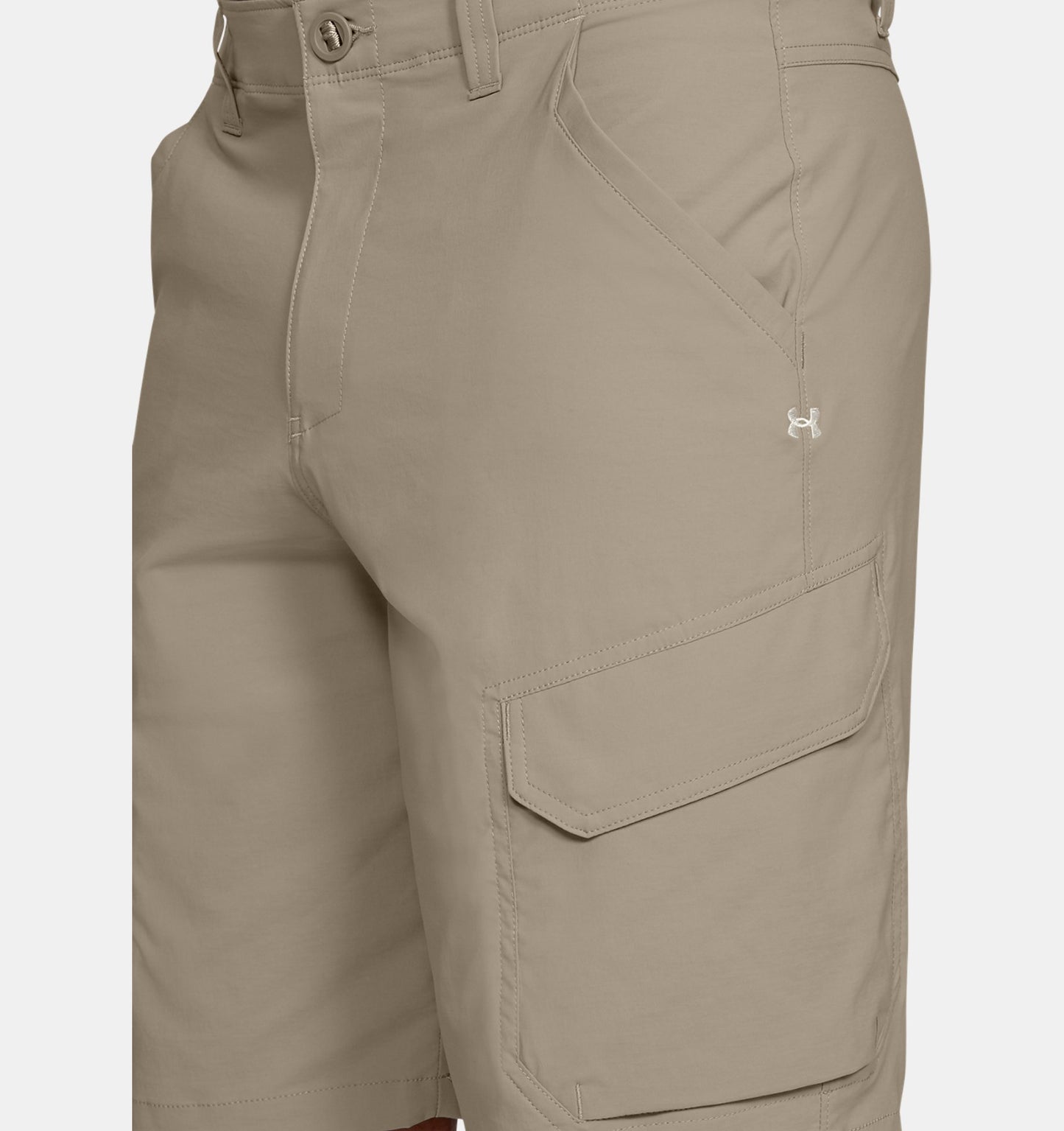 Men's | Under Armour | 1304649 | Fish Hunter Cargo Shorts | City Khaki / Summit White