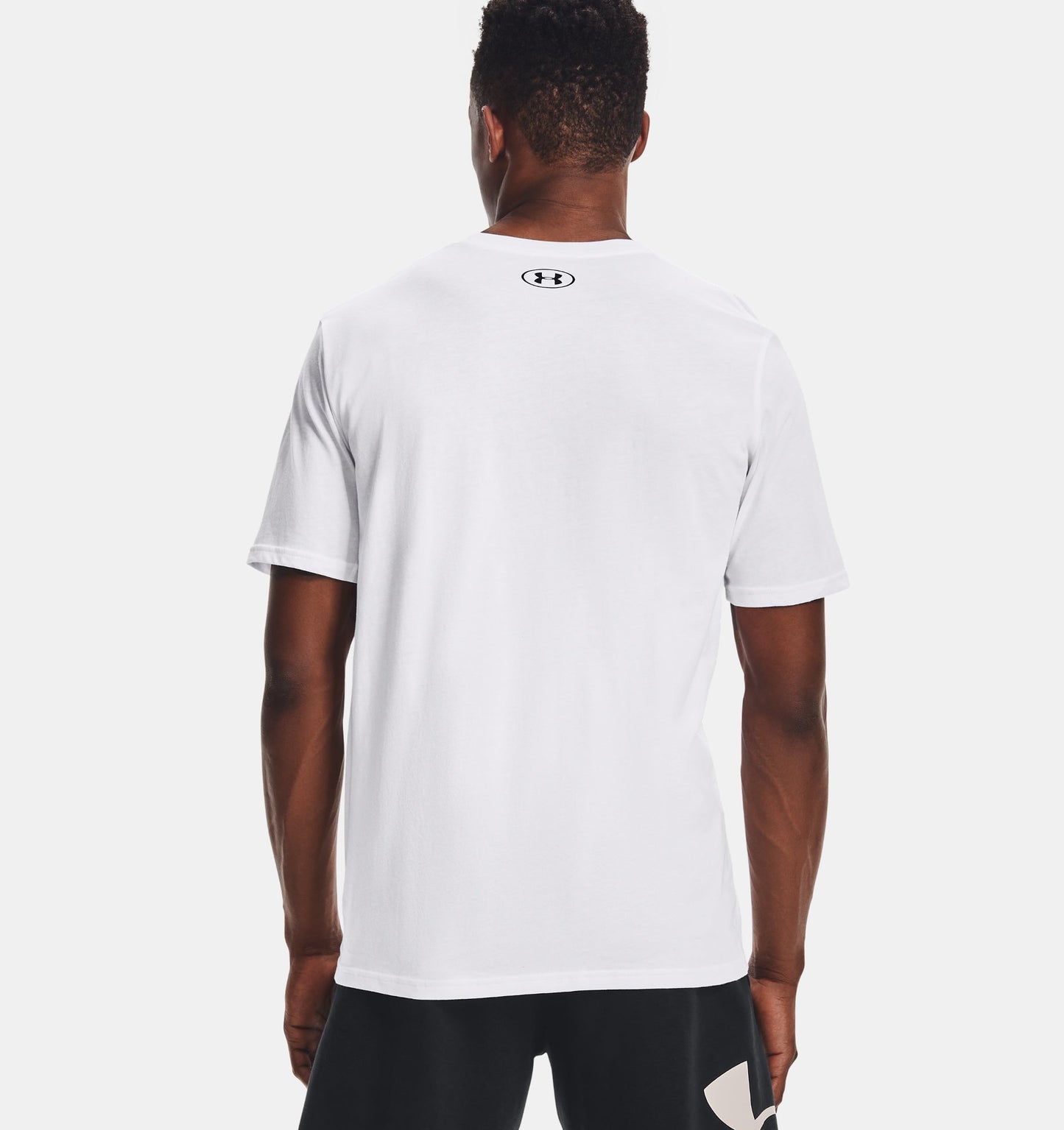 Men's | Under Armour | 1326799 | Sportstyle Left Chest Short Sleeve T-Shirt | White / Black |