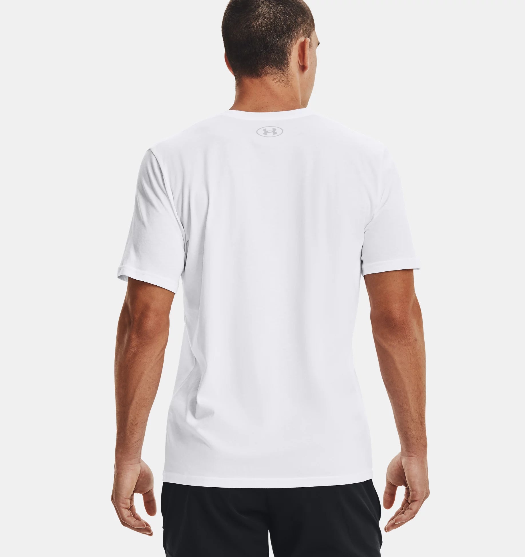 Under Armour Mens Sportstyle Logo T-Shirt Crew Neck Tee Top Short Sleeve  Loose
