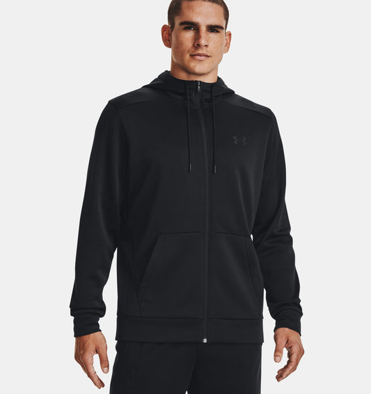 Men's | Under Armour | 1373357 | Armour Fleece Full-Zip Hoodie | Black