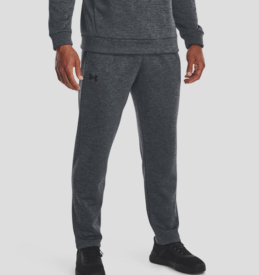 Men's | Under Armour | 1373361-012 | Armour Fleece® Twist Pants | Pitch Gray / Black