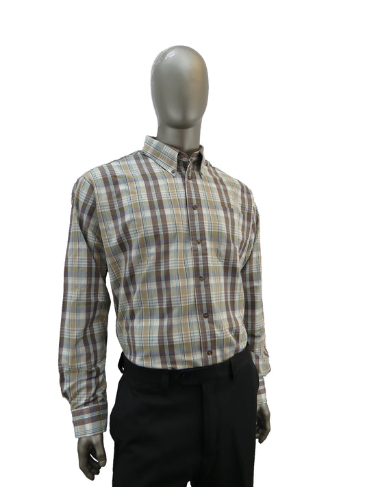 Men's | Viyella | 6398 | Sport Shirt | Teak