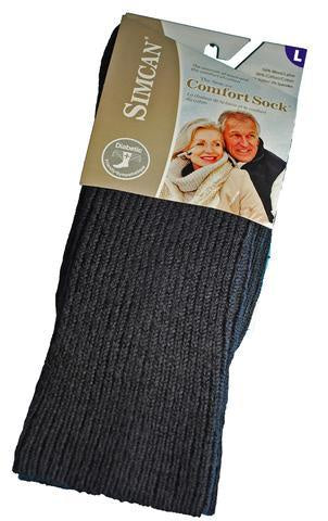 Simcan | Comfort Sock | Wool Mid Calf  | Charcoal