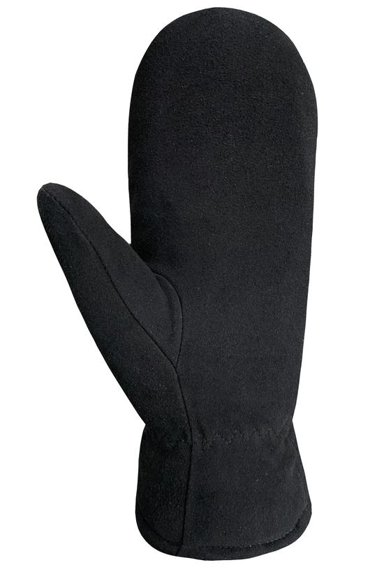 Women's | Auclair | 7B868 | Fawn Silky Pile Fingermitt | Black