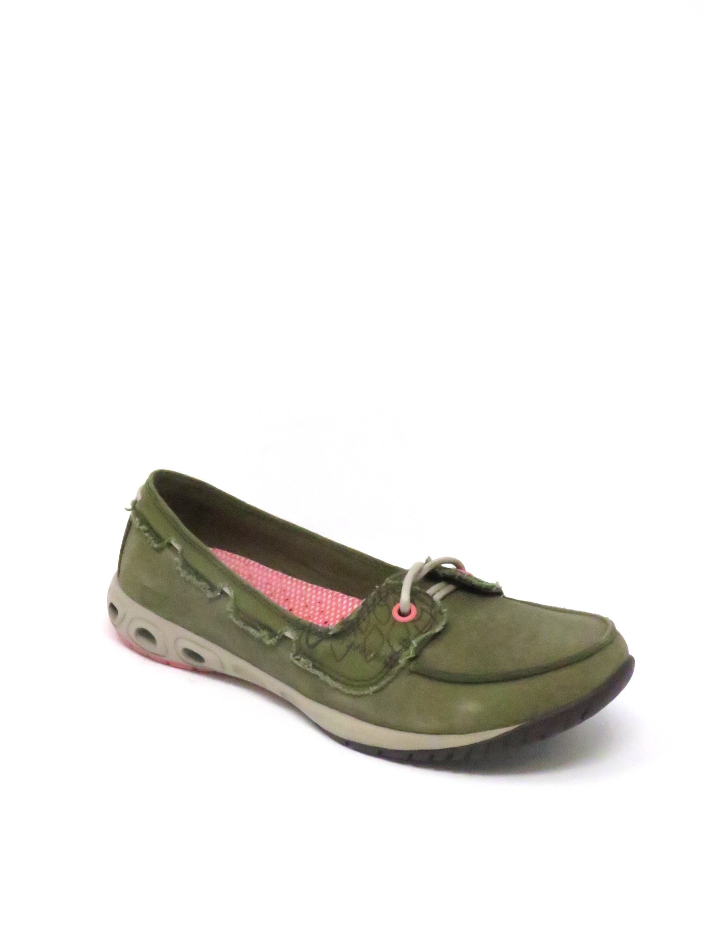 Women's | Columbia | BL4434-334 | Sunvent Boat | Olive Brown, Hot Coral