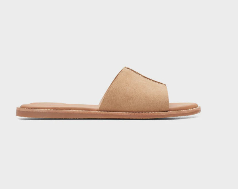 Women's | Clarks | 26166690 | Karsea Mule | Light Tan Suede