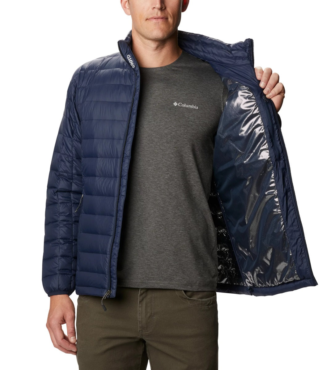 Men's | Columbia | 1698361 | Voodoo Falls 590 TurboDown Insulated Down  Jacket | Collegiate Navy