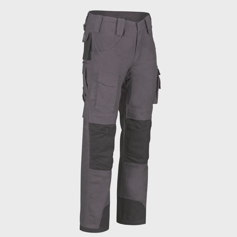 Men's | NAT'S | WR275 | Construction Work Pants with Multiple Pockets | Grey